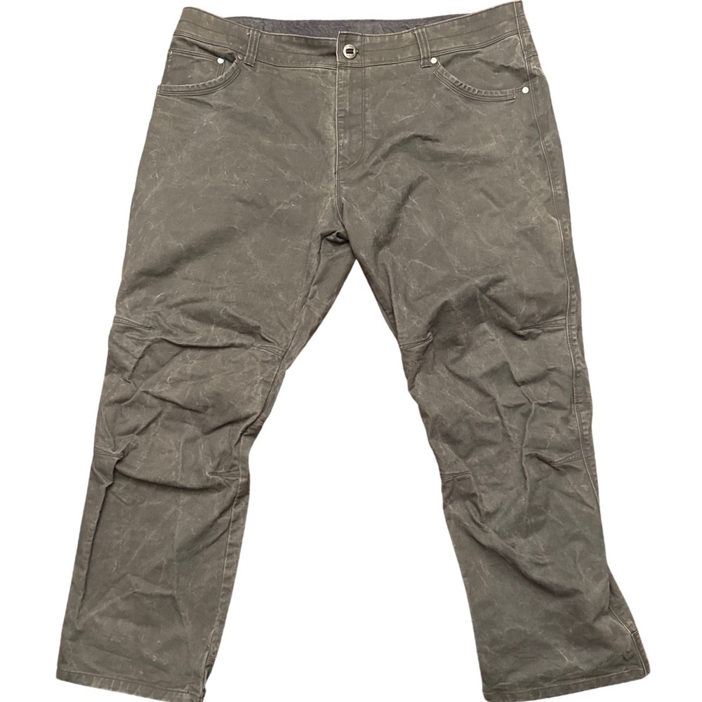Kuhl pants Rydr men's 40x30 (29) Vintage Patina dye dark‎ khaki green outdoor